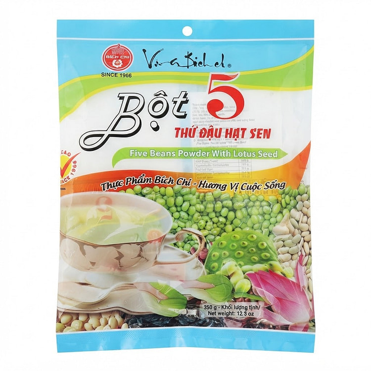 [Bich-Chi] Five Beans Powder With Lotus Seed 350 g