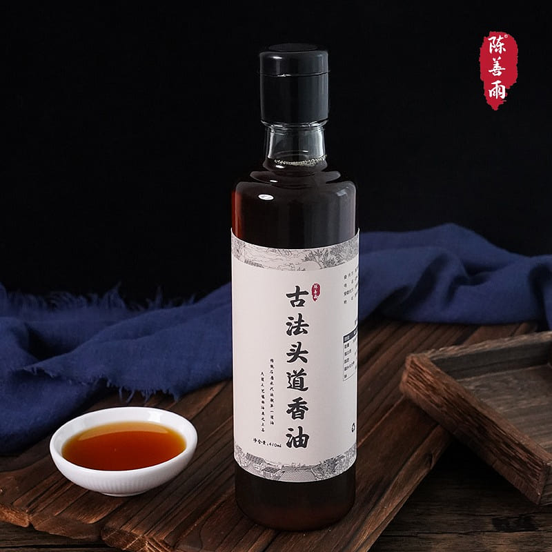 陈善雨 古法头道香油 410ml 九道工艺-第一道 1 瓶