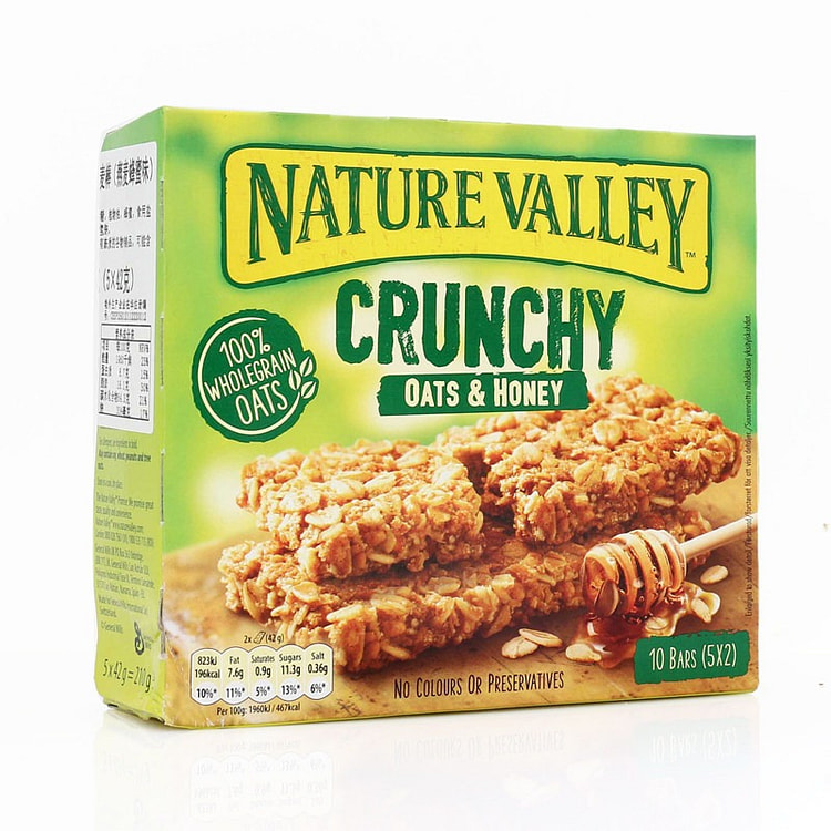 Natural Valley Oat Bars, Honey Flavor, 210g 210 g