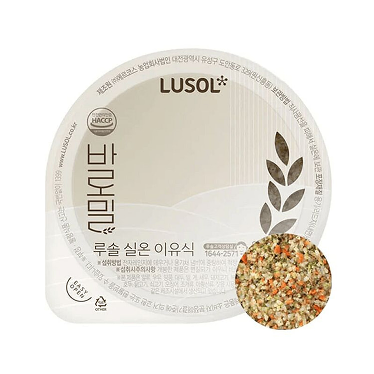 Lusol Stage 4 Korean Beef Broccoli Rice 120 g