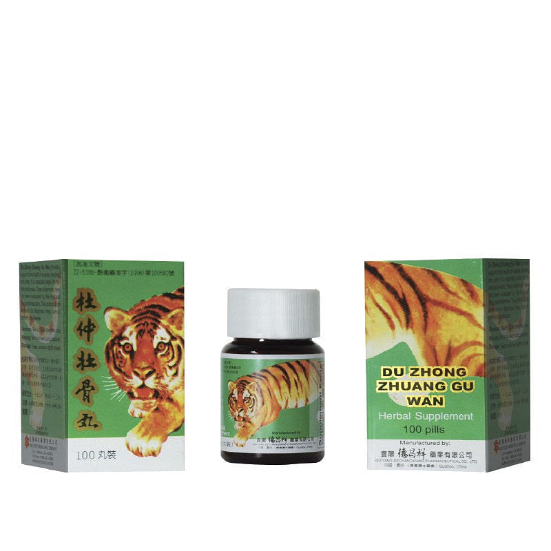 DU ZHONG ZHUANG GU WAN (100 pills) 100 count
