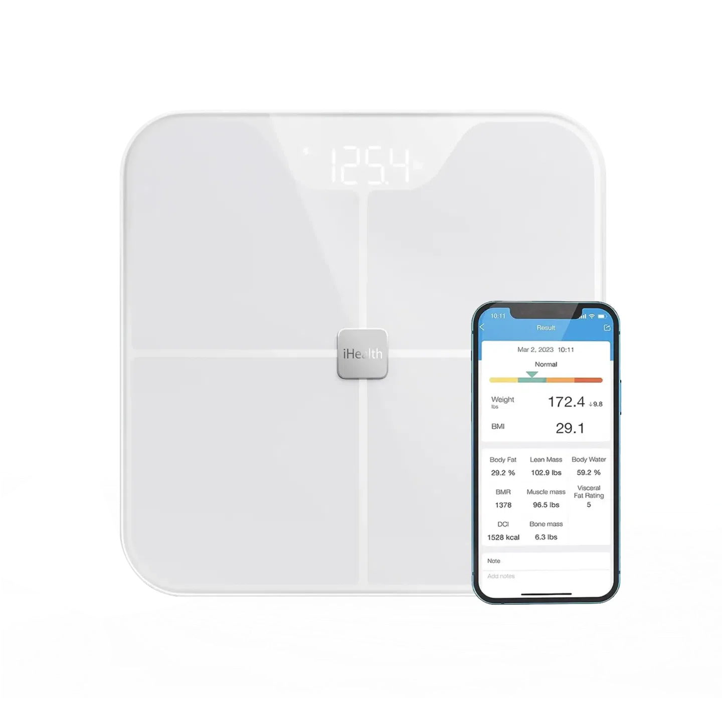 Nexus Wireless Body Composition Scale 1 Pack 1 pack