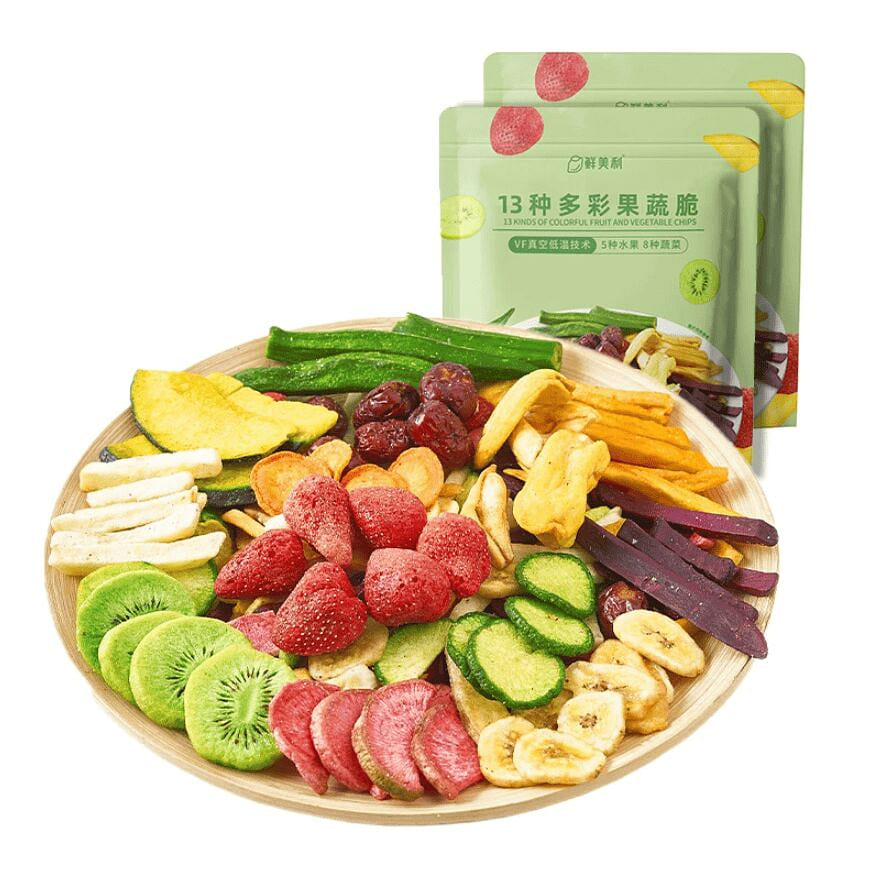 13 types of crispy fruits and vegetables 200g * 2 400 g