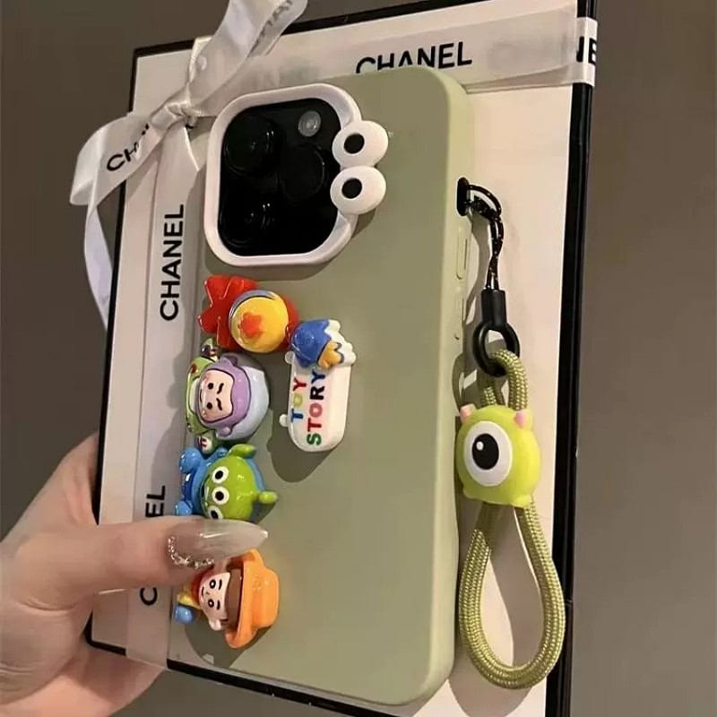 Green Bottom Buzz Lightyear for Apple 16 Promax Phone Case 1 count