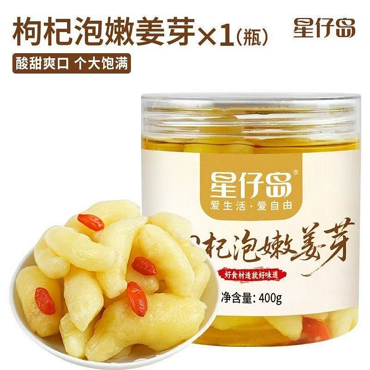 星仔岛枸杞泡嫩姜芽400g*1瓶 400 克