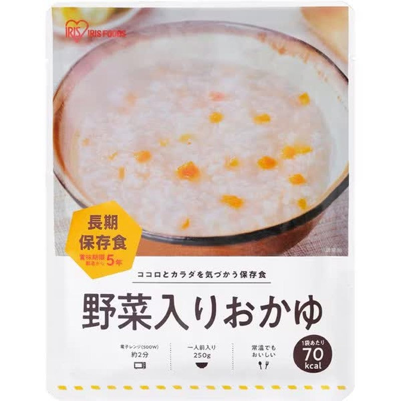 Iris Foods Vegetable Rice Porridge Pouch 1 each