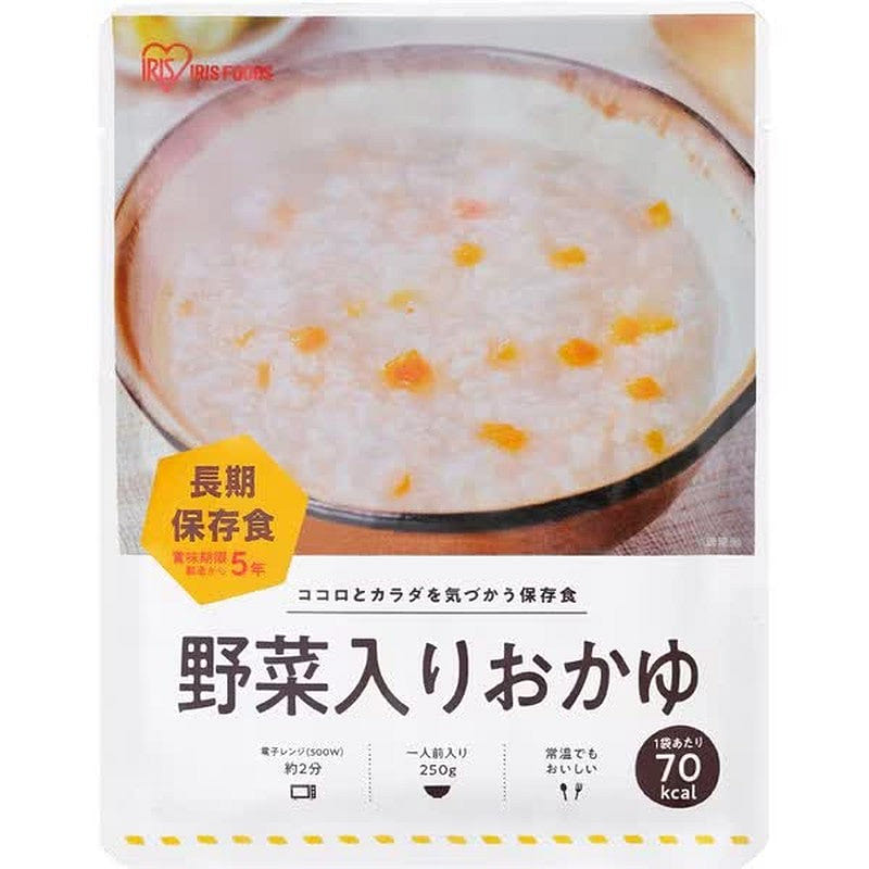 Iris Foods Vegetable Rice Porridge Pouch 1 each