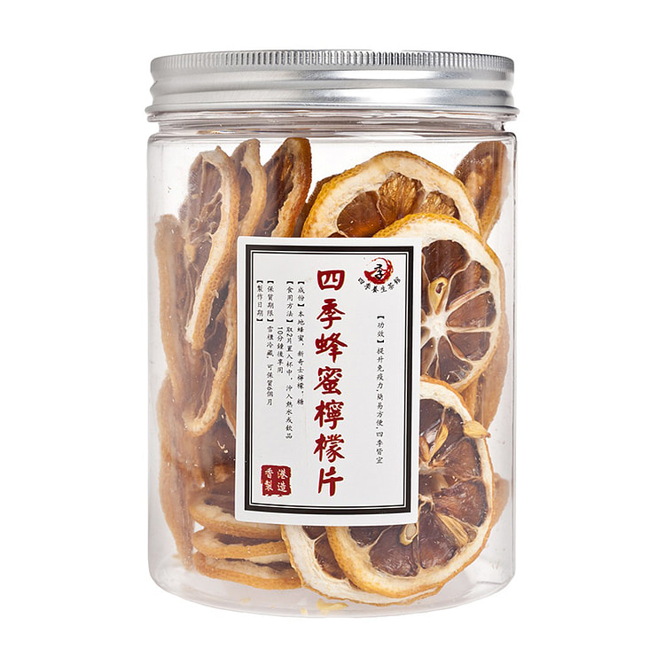四季養生茶館 四季蜂蜜檸檬片(樽裝)
