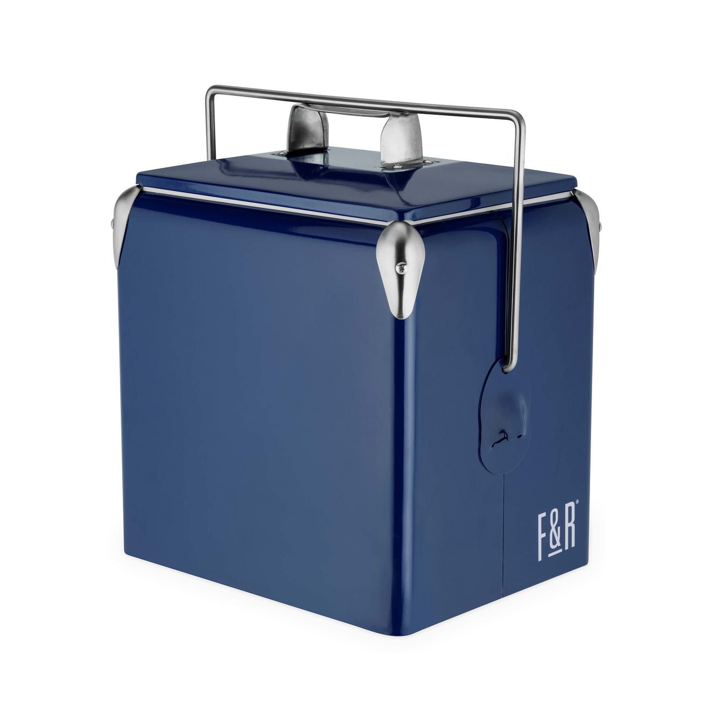 Blue Vintage Metal Cooler by Foster & Rye™ 1 each