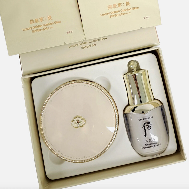 Whoo 奢华金色气垫粉饼 23 号 x 2补充装