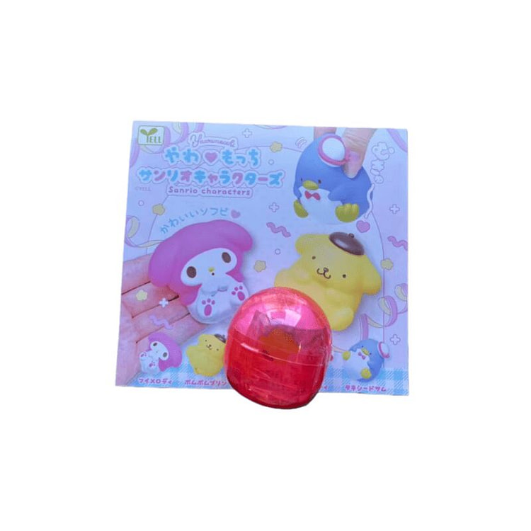 三丽鸥可爱小摆件 软糯捏捏玩偶盲盒扭蛋 1个装 1 份