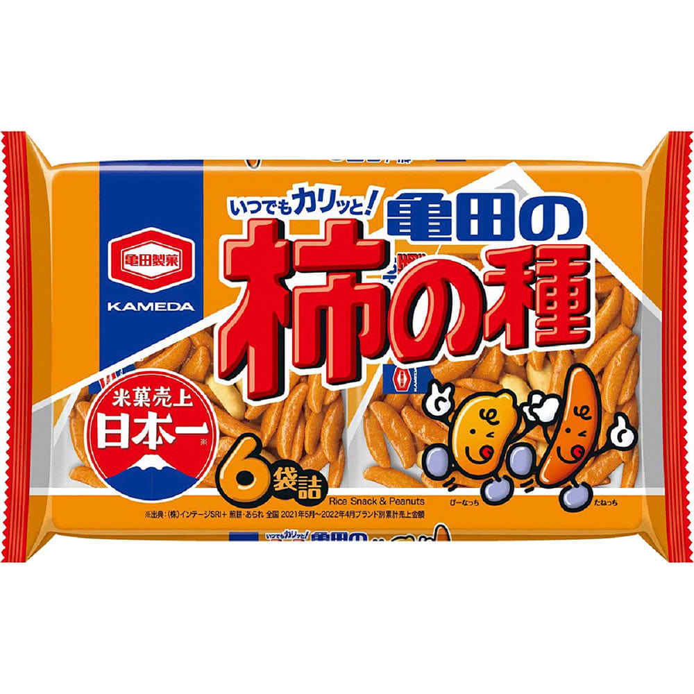 Kameda Seika Kameda’s Kakinotane Seeds 180g 1 pack