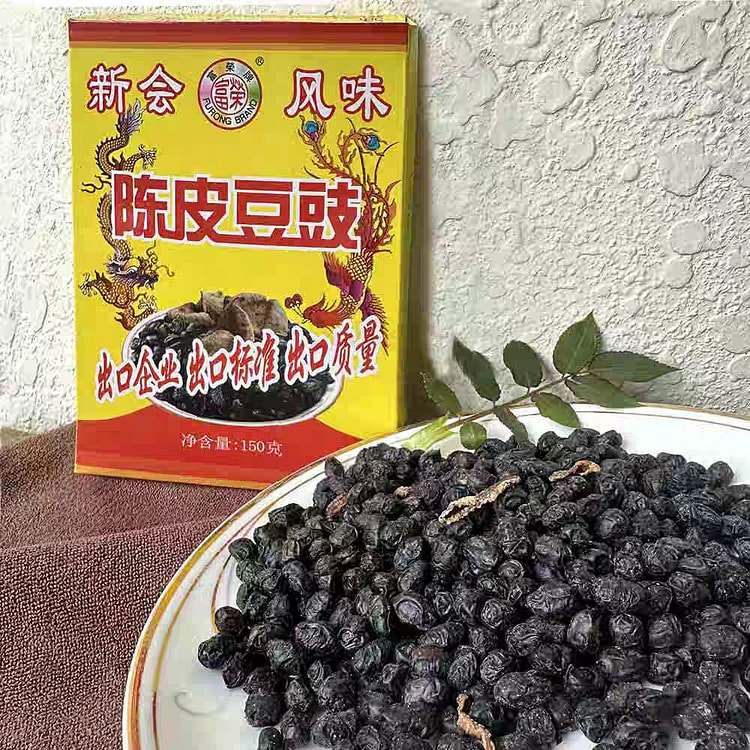 新会陈皮豆豉 阳江豆豉蒸鱼蒸排骨