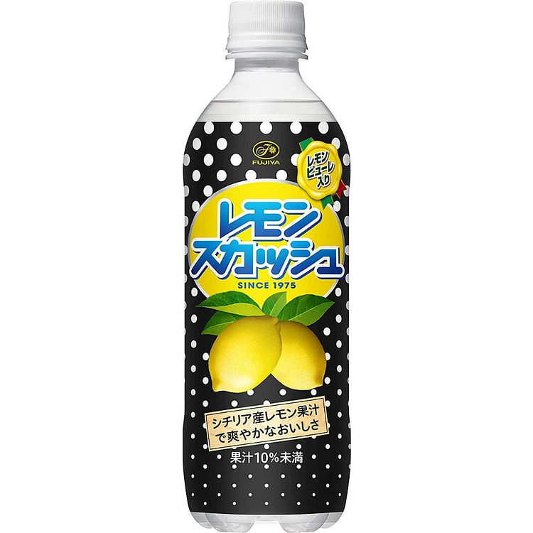 FUJIYA Lemon Juice Carbonated Drink BB 1/28/2026