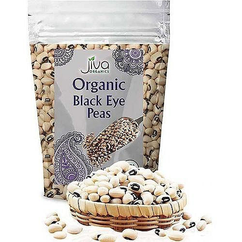 Jiva Organics Black Eye Beans – 2 lbs 2 lb