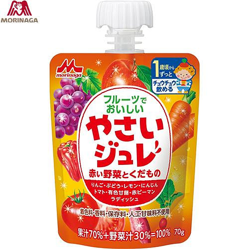 Morinaga Vegetable Jelly [70g] 70 g