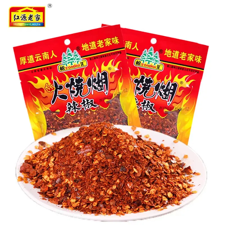 云南 柴火烧煳辣椒面 糊辣椒粉 火烤辣椒 100克 100 克