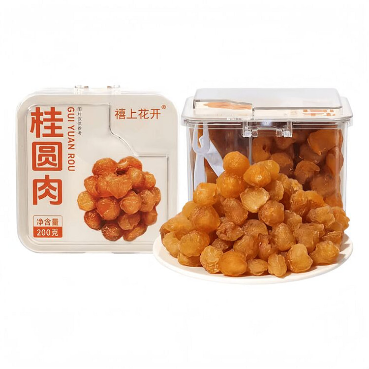 Xishang Huakai Longan Meat Dried Longan, 200g 200 g
