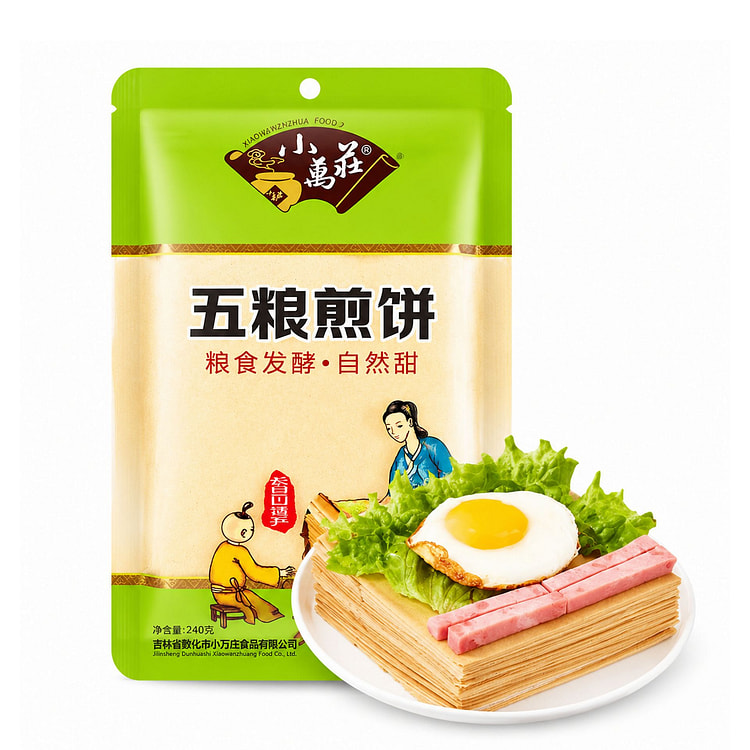 Xiao Wanzhuang Five-Grain Multigrain Pancake 240 g