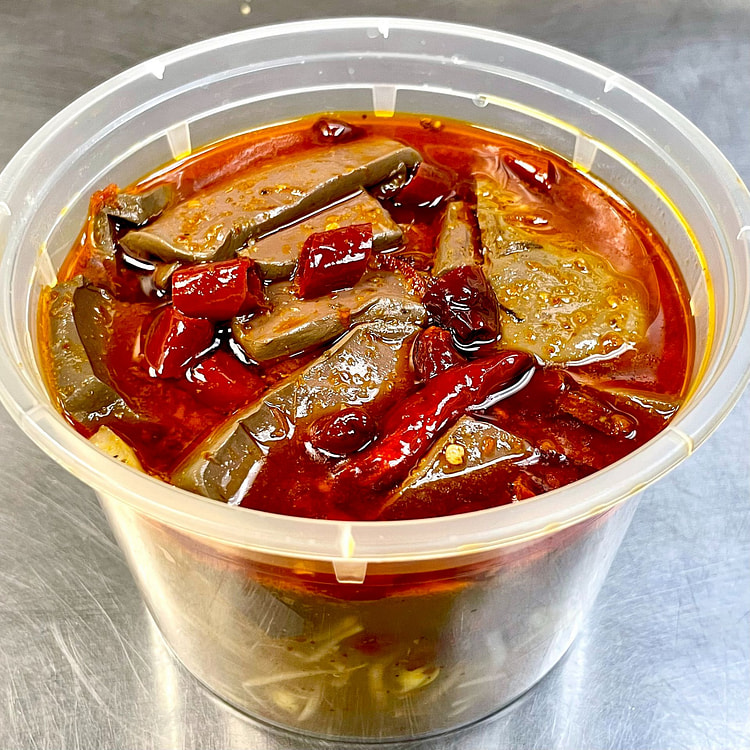 Spicy Boiled Duck Blood Slice