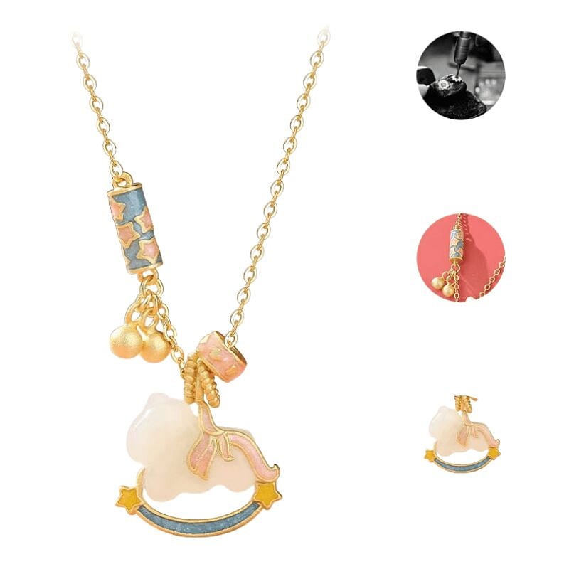 Hengda Jade Necklace for the Year of the Horse: Ne 1 count