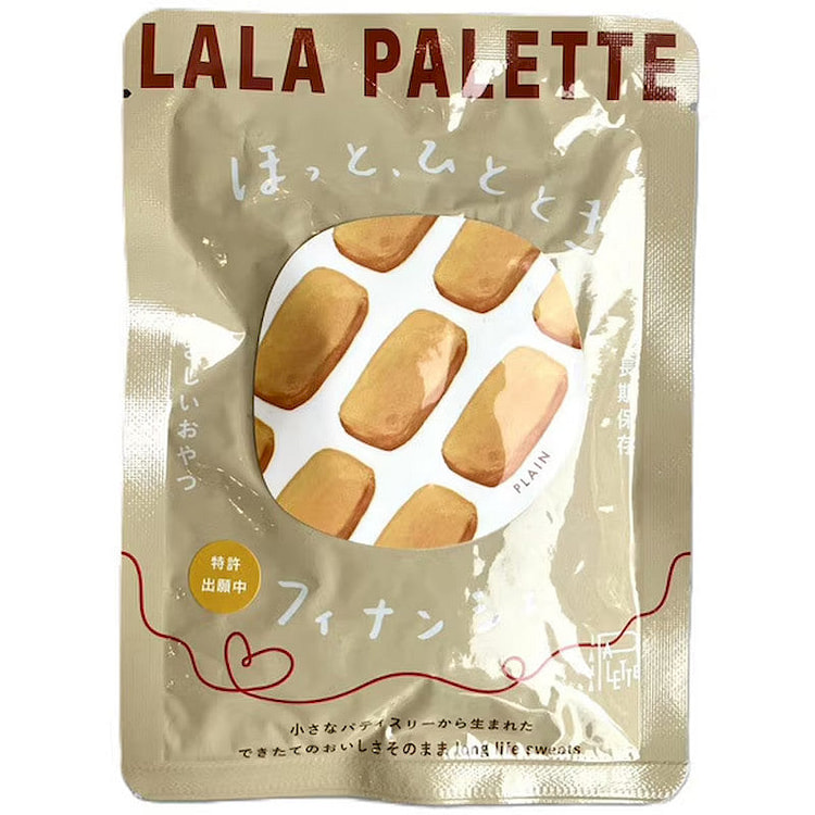 LALA PALETTE Retort Financier, Almond Butter 3pc 1 each