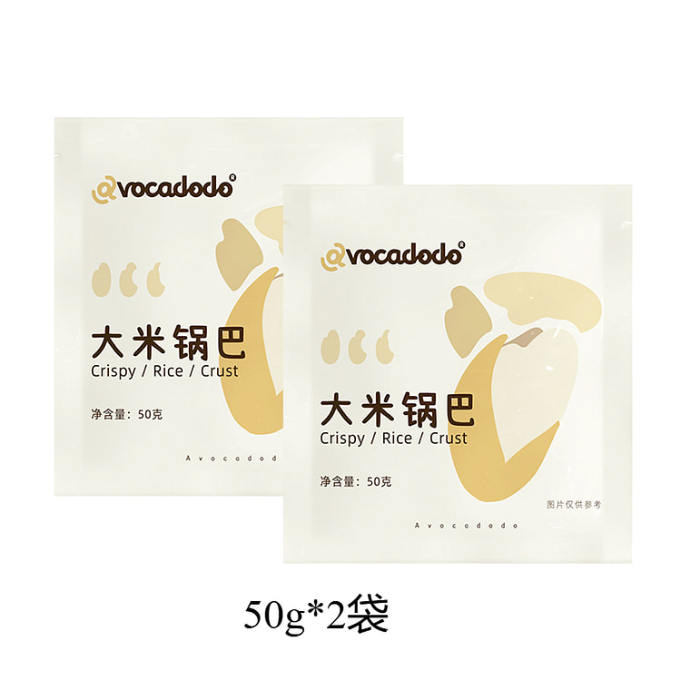 Rice crackers,50g*2 bags