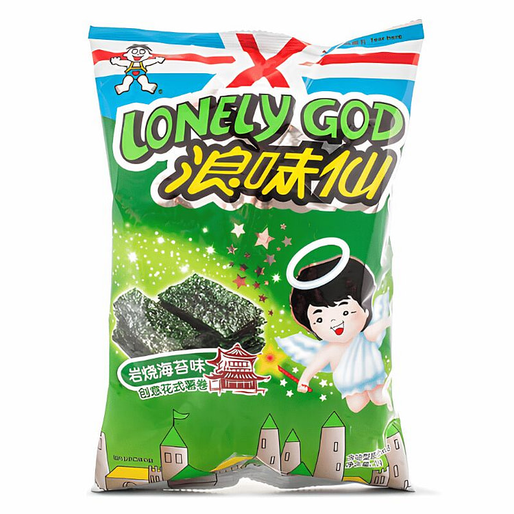 Want Want Lonely God Seaweed Potato Twist Chips 70 g (min 3)