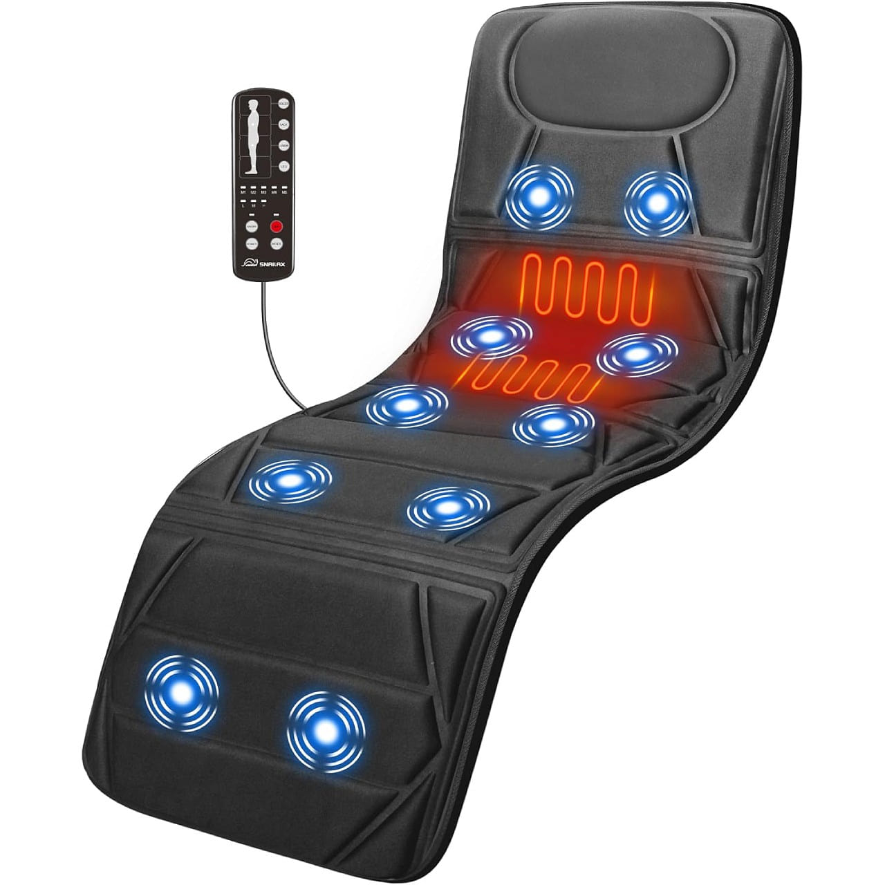 Massager Pad,Back Massager with Heat,Body Massager 1 each