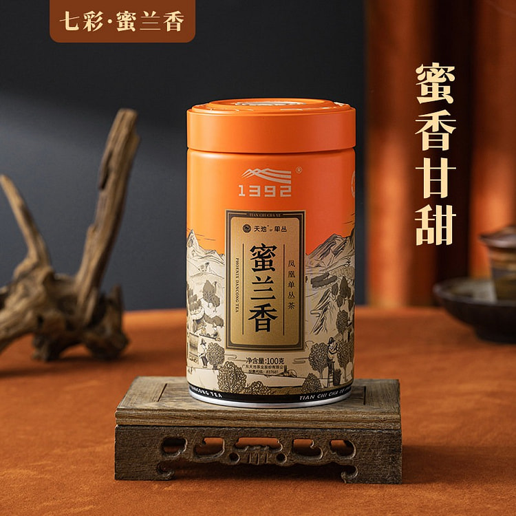天池高山有机凤凰单丛七彩·蜜兰香100g单枞茶新茶 100 克