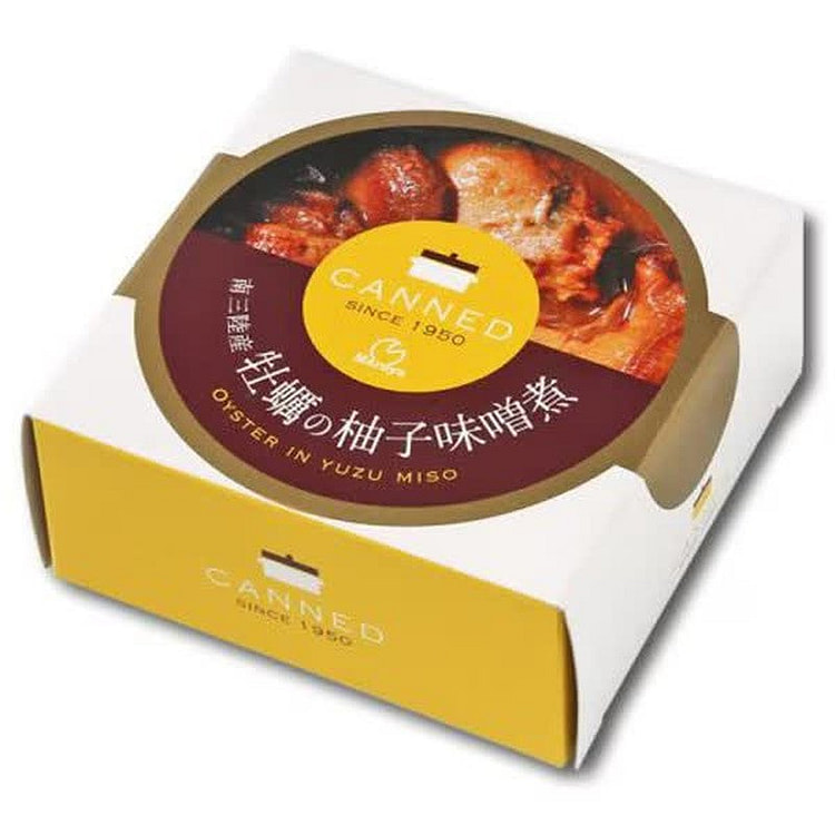 Maruya Oysters Yuzu Miso Simmered 1 Can 75g 1 each