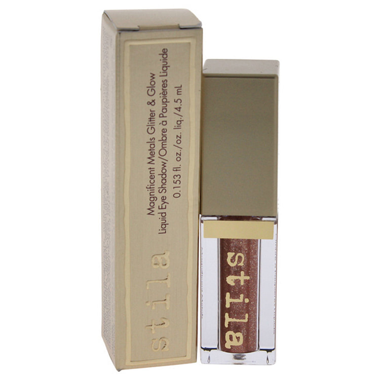 Glitter & Glow Liquid Eyeshadow - Rose Gold Retro