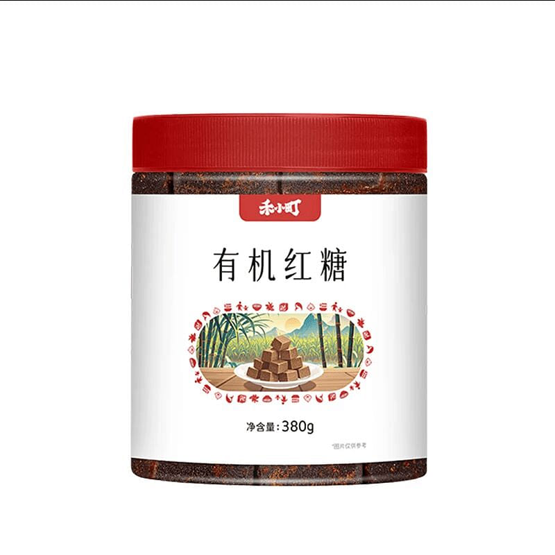 Hexiaocho Organic Brown Sugar 380g * 1 Bottle 380 g