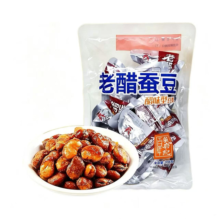 百年吴府记香辣味老醋蚕豆208g*1袋 1 包