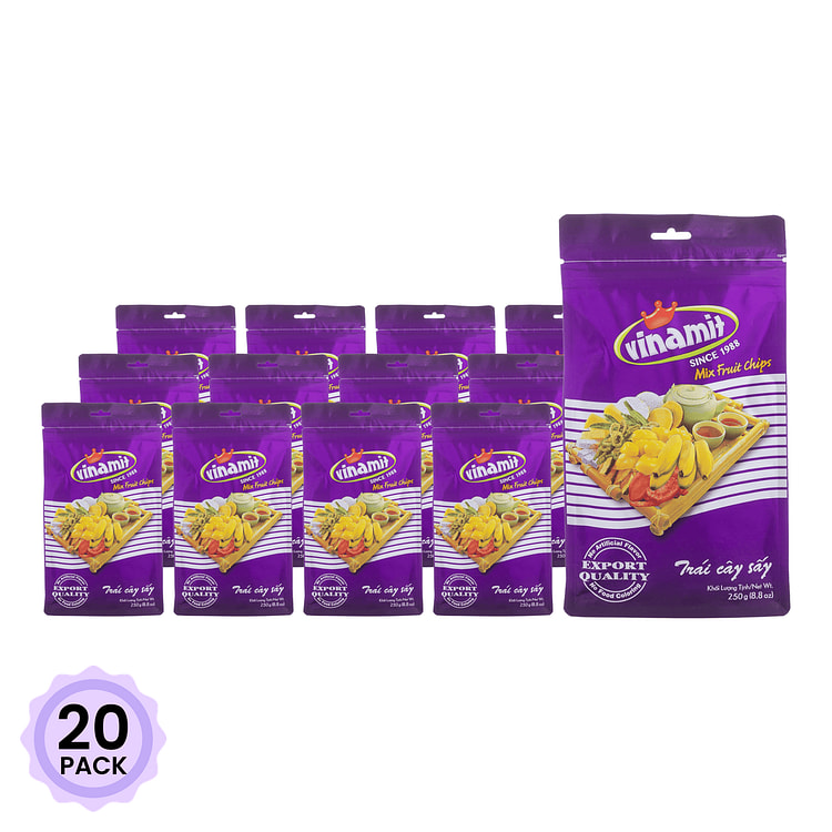 Trái Cây Sấy Vinamit 250 g*20 pack