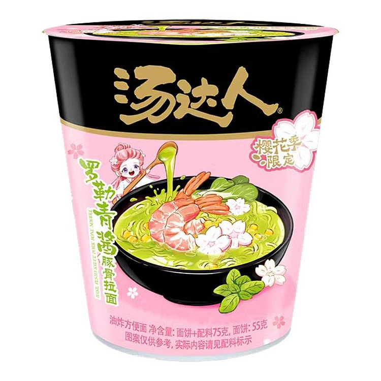 汤达人罗勒青酱泡面