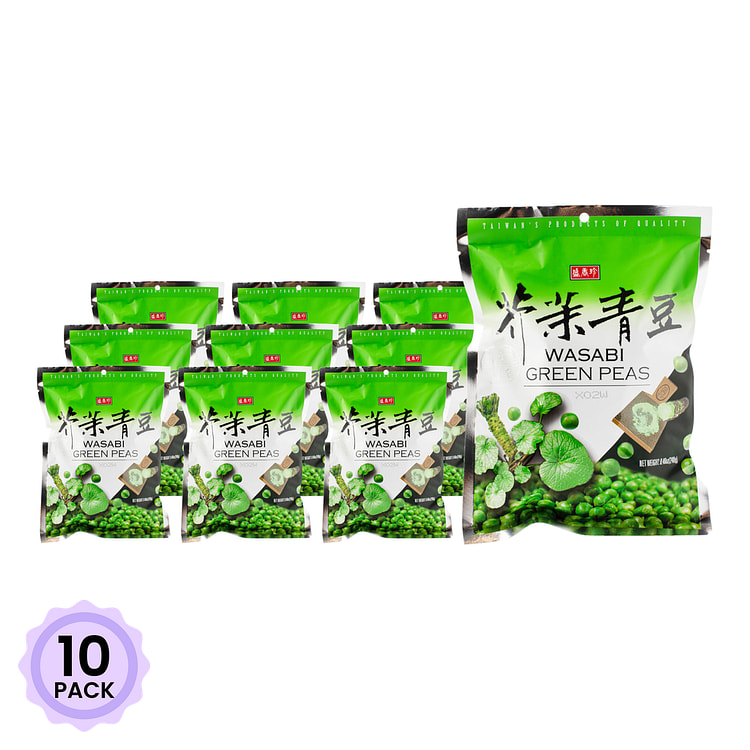 盛香珍 芥末青豆 240 克*10 包