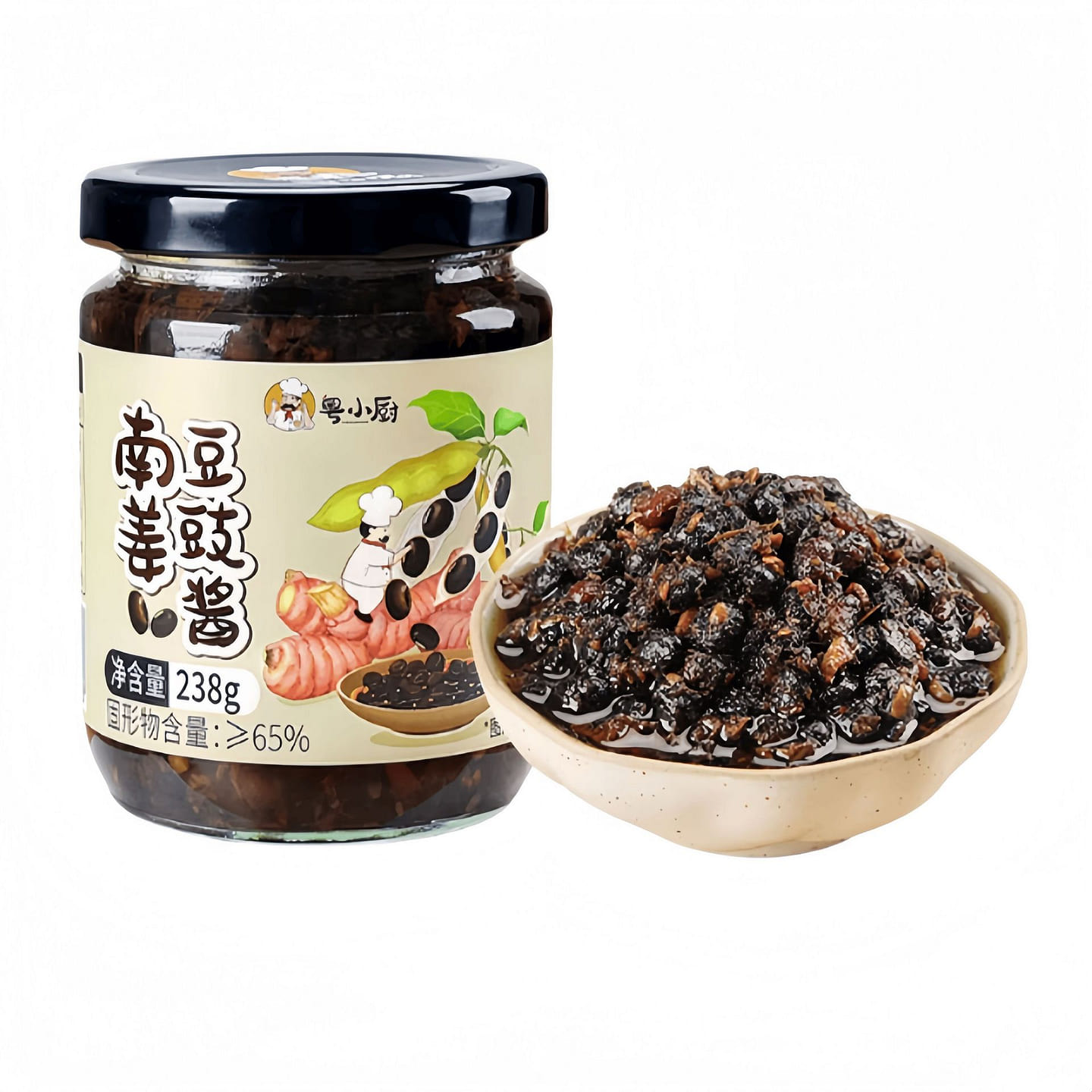 238g bottle of galangal and fermented black beans 238 g