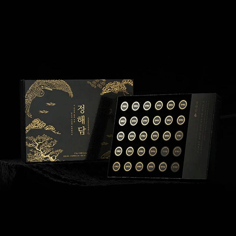Jeonghaedam Fermented Ginseng Agarwood 30 Pills 112.5 g