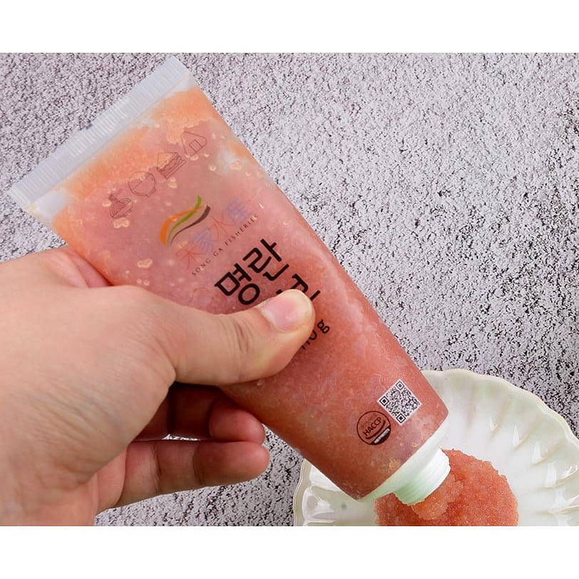 Song Ga Seafood Premium Pollack Roe Tube 110 g 3.88 oz