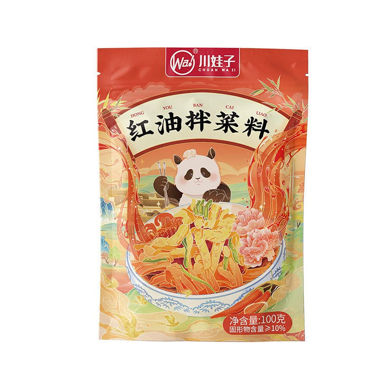 Sichuan wazi red oil mixed vegetables seasoning spicy 100 g