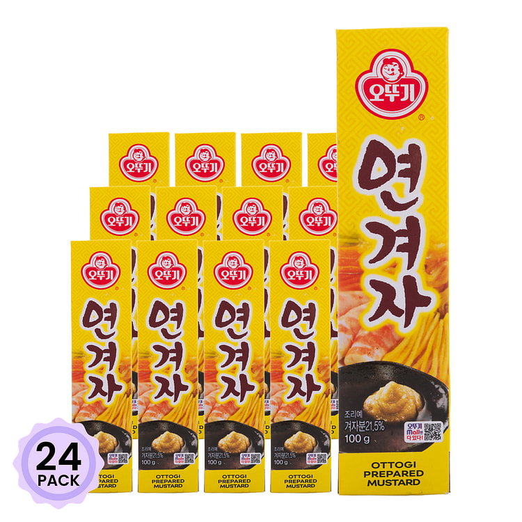 不倒翁 芥末酱 100 克*24 包