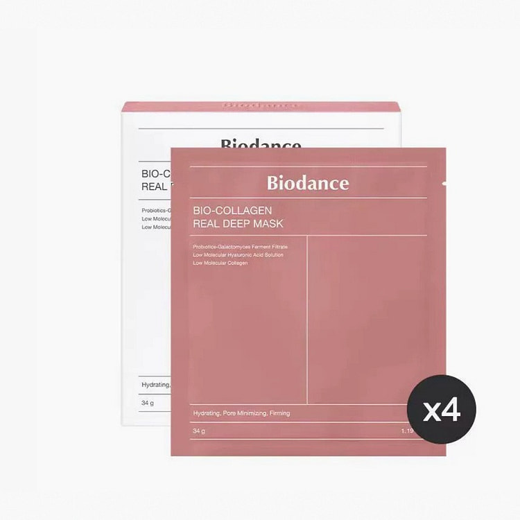 Biodance 膠原蛋白深層面膜 4 片/1盒