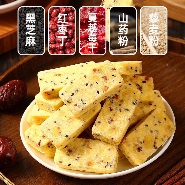 藜麦山药小米糕芡实红枣茯苓营养食补养胃饱腹 12g*5包