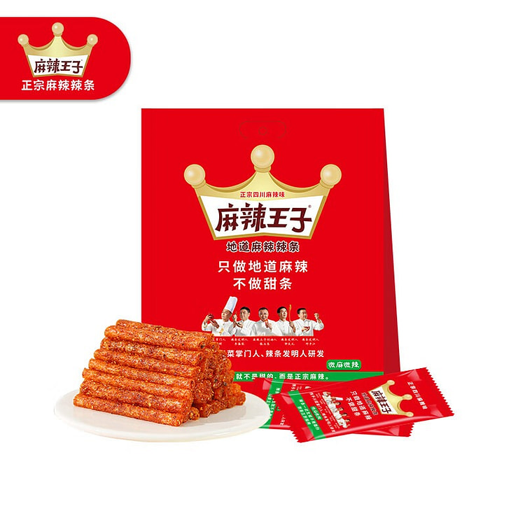 麻辣王子 正宗辣条微麻微辣 休闲零食网红小吃 418 克