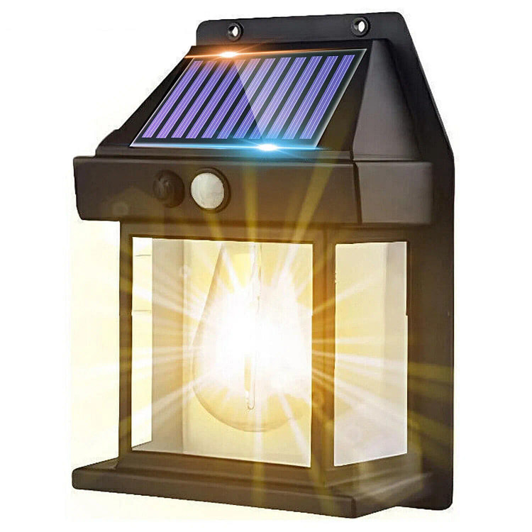 2个装LED太阳能壁灯，带PIR人体感应器 2 包