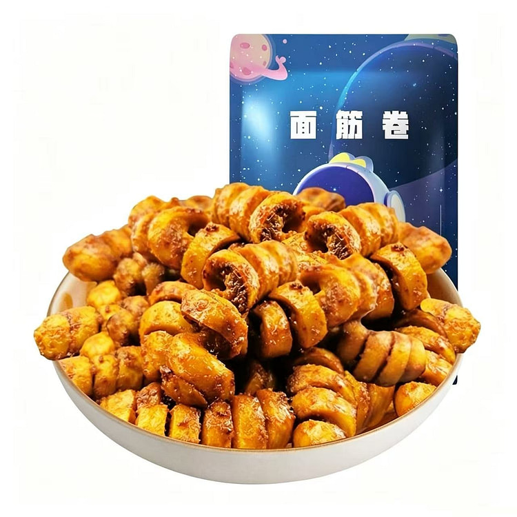 Zhou Hei Ya Spicy Barbecue Flavoured Gluten Roll 1 pack