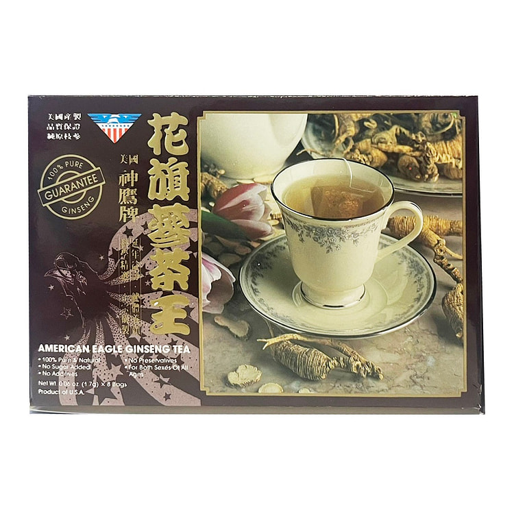 American Eagle 100% Pure wisconsin Ginseng Tea 180 g