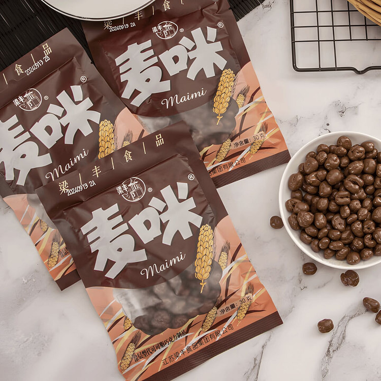 梁丰 麦咪巧克力豆 30克*8包