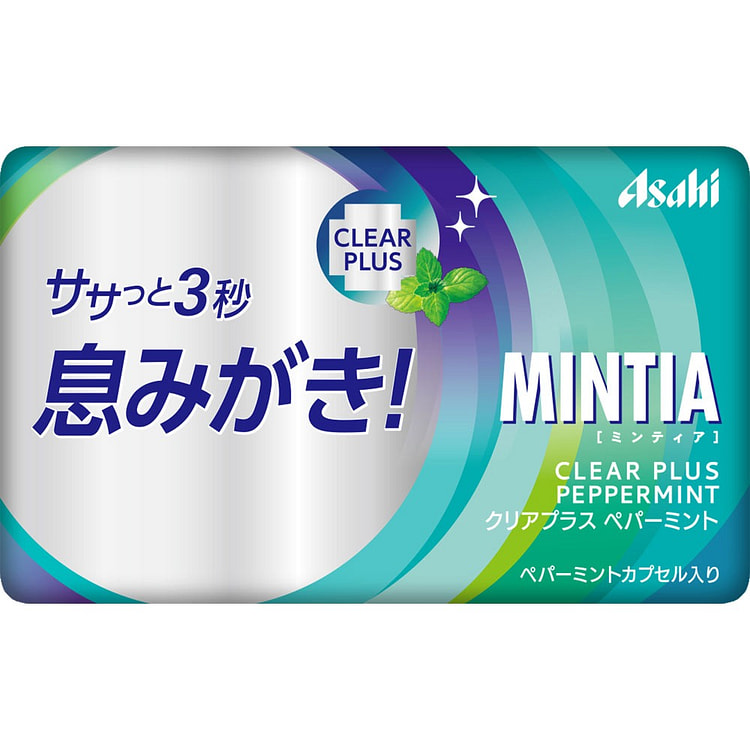 Asahi Mintia Tablet Clear Plus Peppermint 50 pcs 7 g